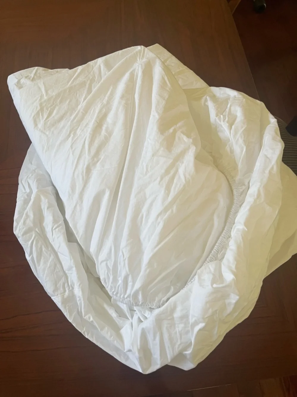 Arhaus White King size Fitted sheet only - Made in Italy